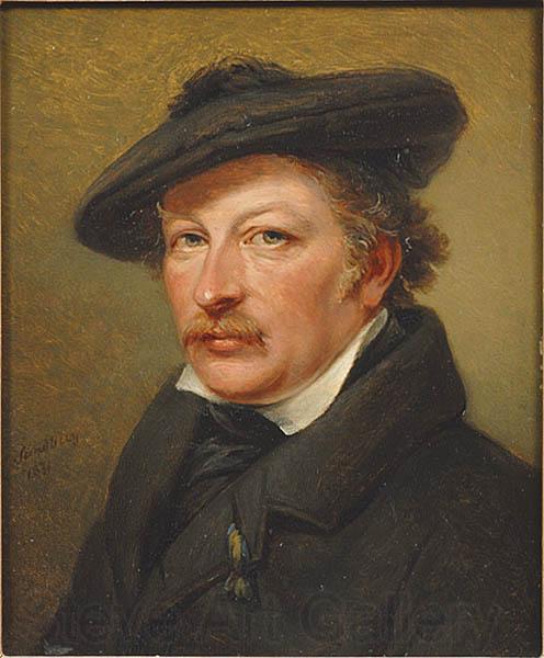 johan gustaf sandberg portrait of Olof Johan Sodermark France oil painting art